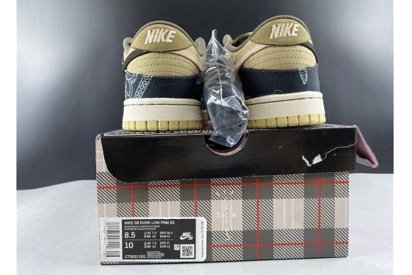Dunk SB CT5053-001 TS Nike Travis x Low Scott 0825